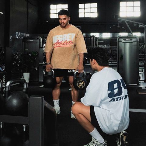  Áo Thun màu wax VÀNG Degrey kiểu dáng rộng in logo - OVSWAXVANG 