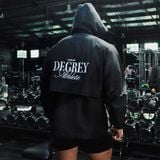  Jacket Degrey Decade Half Zip áo khoác dù có nón hình thêu - JKHALFZIP 