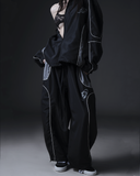  Quần Dài Degrey màu ĐEN XÁM Long Pants Poly in Logo - PAPOLYXAM 