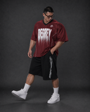  Áo Degrey Jersey Mesh Fabric DRIP RED - JERMESHDRIP 