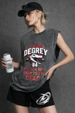  Áo ba lỗ Tank Top Degrey Cotton WAX XÁM Big Logo - TANKWAXXAM 