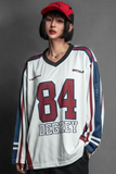 Áo thun tay dài Degrey Jersey long sleeve cổ tim in hình thời trang thể thao nam nữ Flexible x3 color - FLEX 