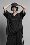  Áo thun thể thao màu ĐEN Degrey Jersey BASIC 84 cổ tim - JERBADEN 