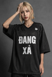  Áo thun màu ĐEN Degrey Jersey ĐANG XẢ 84 cổ tim - JERXA 