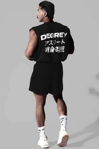  Degrey Korea Japan áo ba lỗ Tanktop Cotton màu ĐEN - TANKJPKDEN 