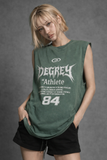  Áo ba lỗ Tank Top Degrey Cotton WAX GREEN Tee Athlete - TANKWAXG 