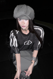  Áo thun thể thao màu BLACK FANG Degrey Jersey 84 cổ tim - JERFANGD 