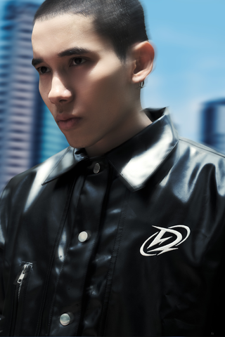  Áo Khoác Degrey Simili Black Jacket D Logo - JKDSI 