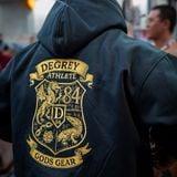  Áo Hoodie Zip Degrey collab Gods Gear - DEGODHOOD 
