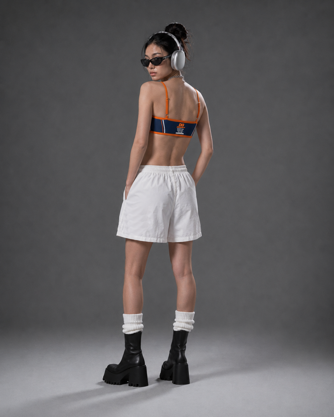  Áo Degrey Gym Sport Bra màu Navy Cam thể thao - BRANACA 
