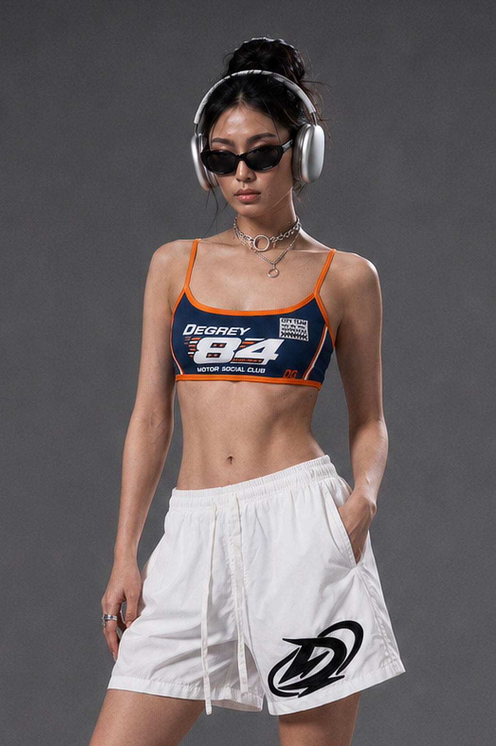  Áo Degrey Gym Sport Bra màu Navy Cam thể thao - BRANACA 