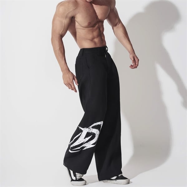  Quần dài Kaki Đen Degrey Long Pants Logo new D - LOKAKIDEN 