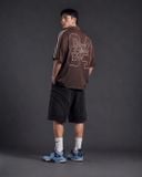  Áo Thun Jersey Mesh màu Nâu Degrey Athletic Club Lace-Up - JERNAU 