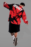  Áo Sweater Degrey Athlete màu đỏ cam Poly - SWEDOCAM 