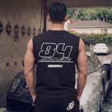  Degrey NATTY áo ba lỗ Tanktop Cotton màu ĐEN - TANKNATTY 