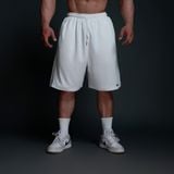  Quần Degrey màu TRẮNG basic thể thao vải lưới 2 lớp - PABATRA 