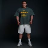  Tee Degrey Cotton WAX GREEN Tee Athlete - WAXATH 