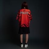  Áo thun thể thao màu cam TIGER Degrey Jersey 84 cổ tim - JERTIGER 