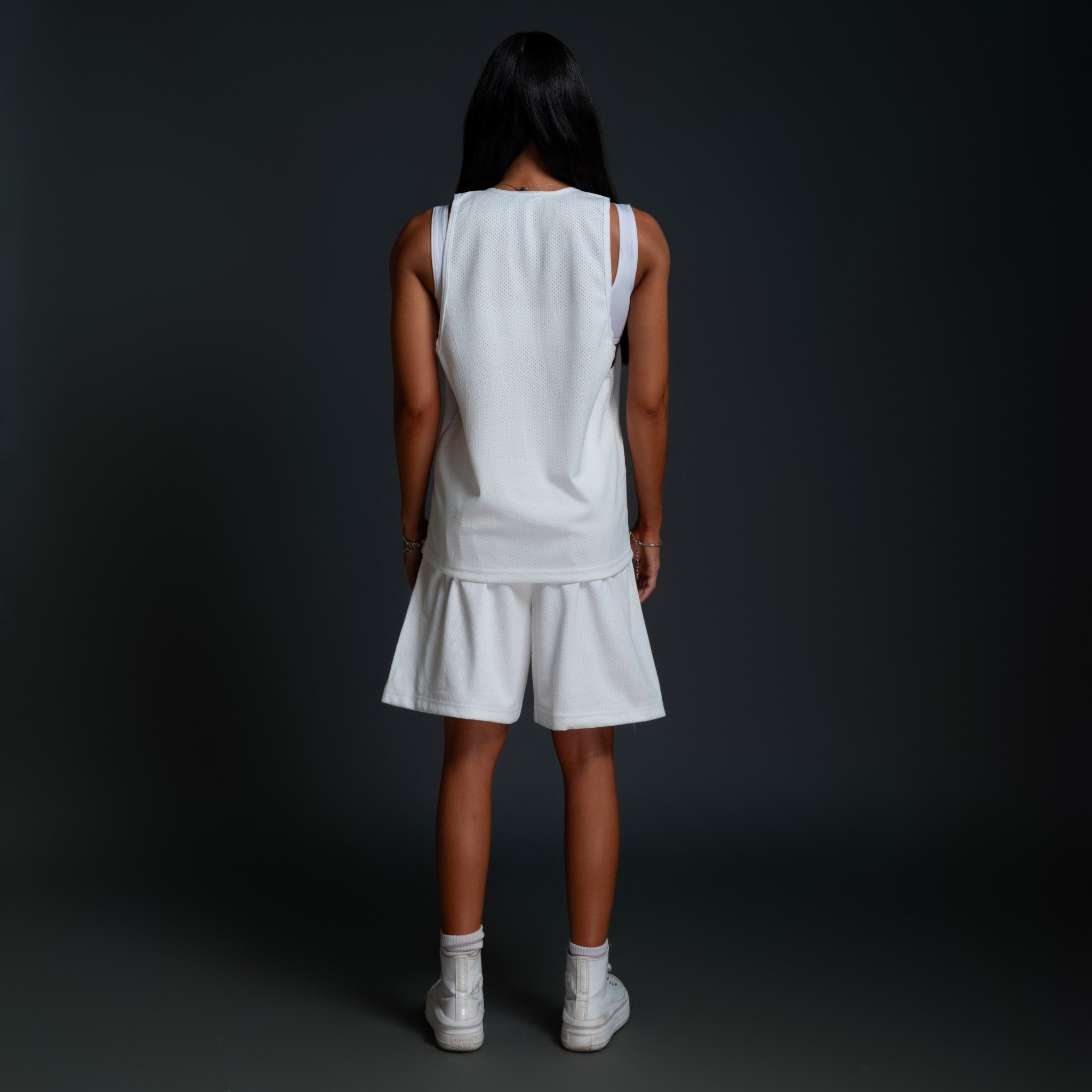  Áo ba lỗ Degrey Tanktop màu trắng BASIC thể thao - TANKBATRA 