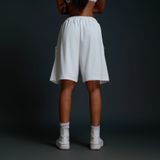  Quần Degrey màu TRẮNG basic thể thao vải lưới 2 lớp - PABATRA 