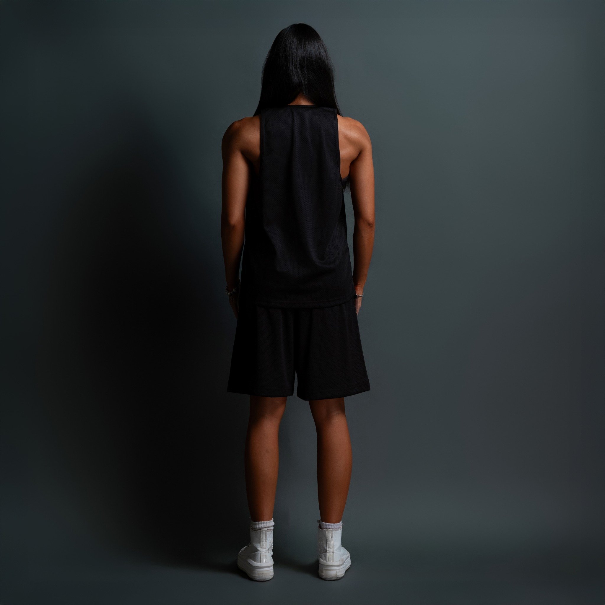  Áo ba lỗ Degrey Tanktop màu đen BASIC thể thao - TANKBADEN 