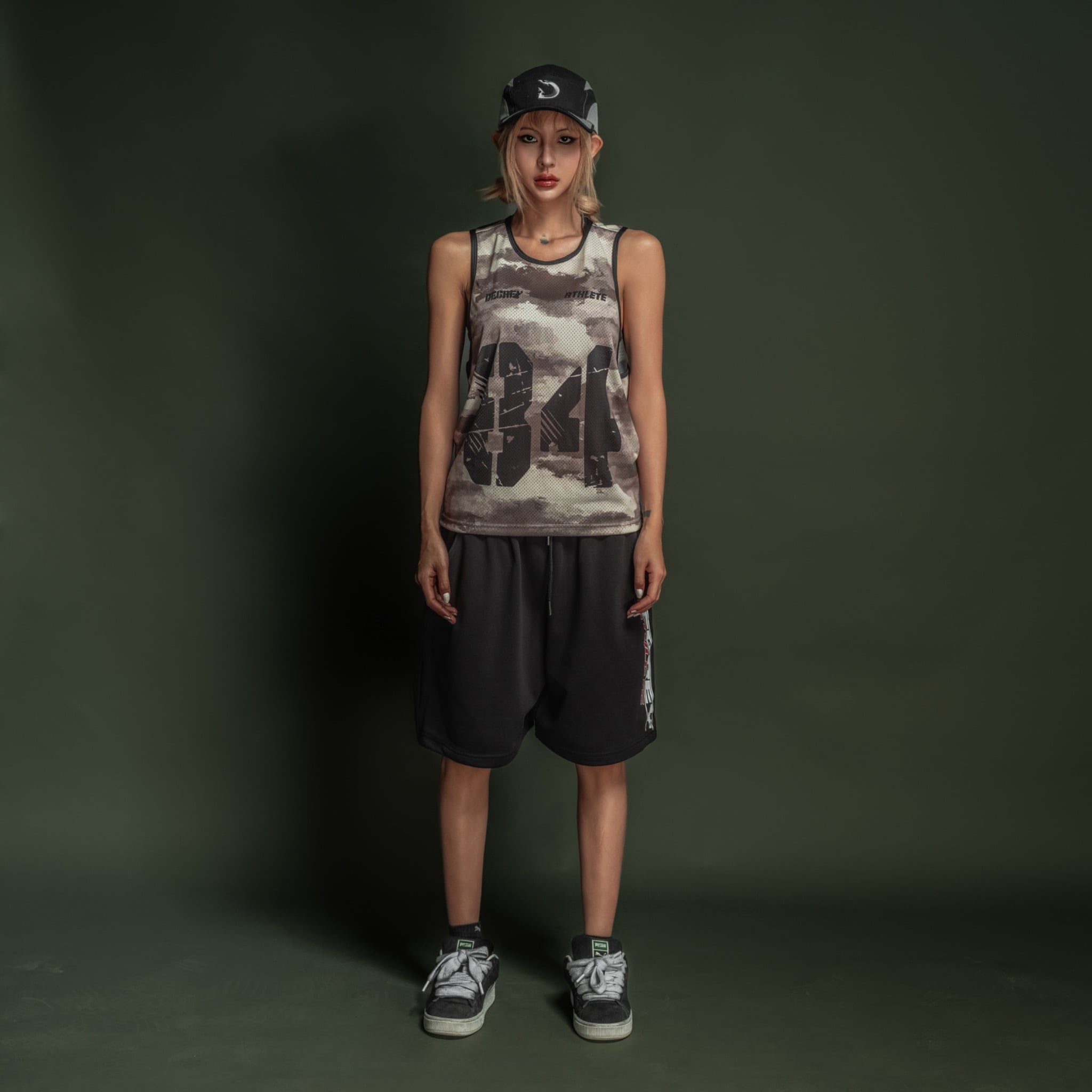  Áo ba lỗ Degrey Tanktop màu camo thời trang thể thao - TANKCAMO 
