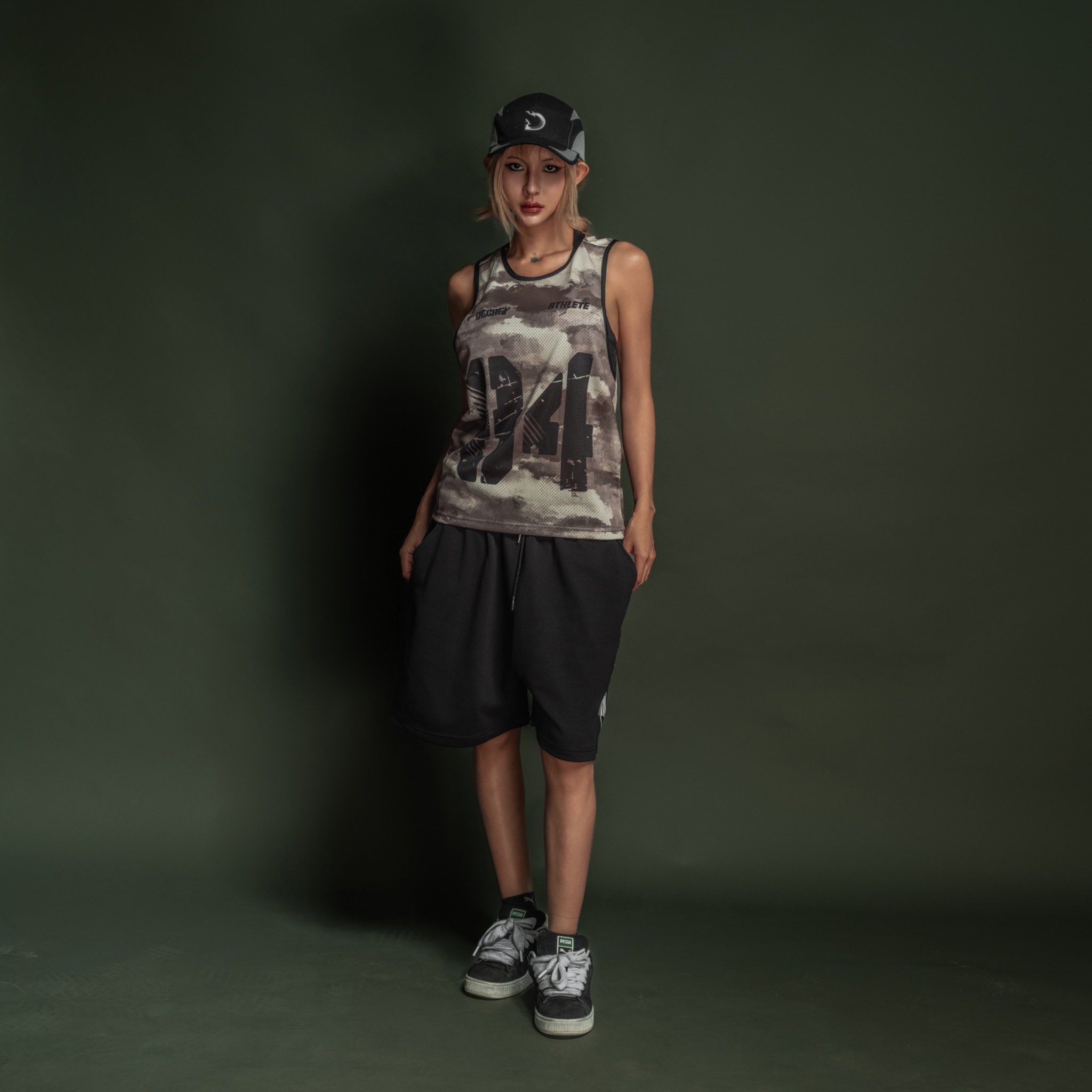  Áo ba lỗ Degrey Tanktop màu camo thời trang thể thao - TANKCAMO 