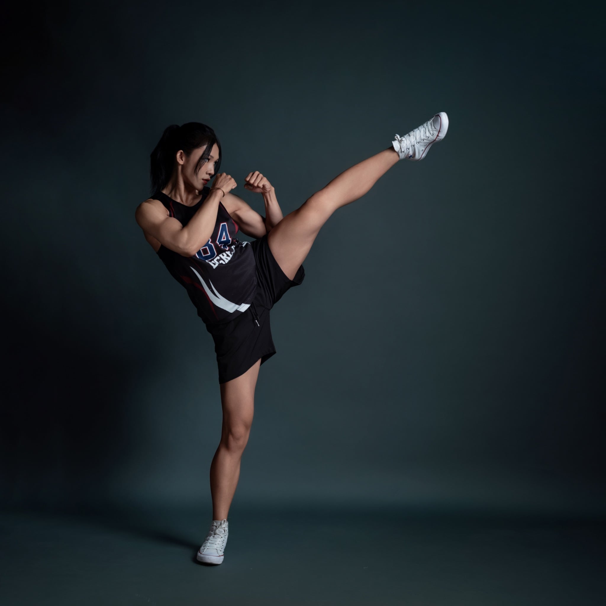  Áo ba lỗ Degrey Tanktop màu đen Crimson Surge thể thao - TANKCRIMD 