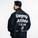  Jacket Degrey Athlete áo khoác dù thể thao màu đen - JACKATHDEN 