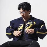  Áo khoác bomber Degrey Japan Korea màu navy - BOMBNAVY 