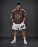  Áo Thun Jersey Mesh màu Nâu Degrey Athletic Club Lace-Up - JERNAU 