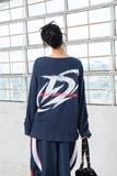  Áo Thun Longsleeve WAFFLE NAVY in 2 mặt - WAFNAVY 