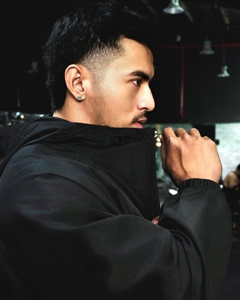  Jacket Degrey Decade Half Zip áo khoác dù có nón hình thêu - JKHALFZIP 