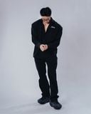  Áo sơ mi tay dài màu đen Degrey Longsleve Shirt DECADE LOGO - LONGSHIRTDECADE 