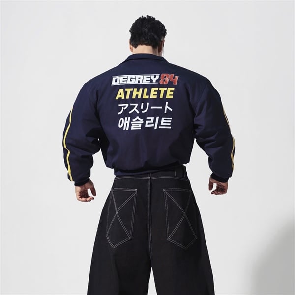  Áo khoác bomber Degrey Japan Korea màu navy - BOMBNAVY 