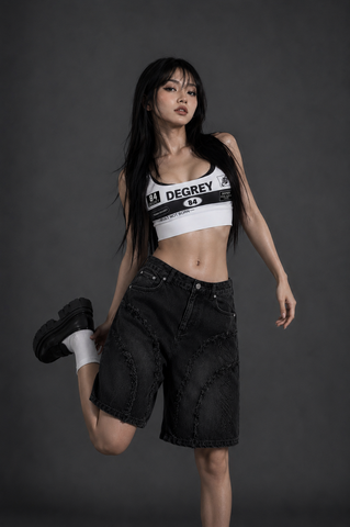  Áo thun Degrey Sport Bra màu BLACK - SPOBRABLACK 