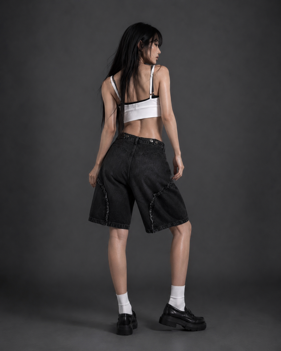  Áo thun Degrey Sport Bra màu BLACK - SPOBRABLACK 