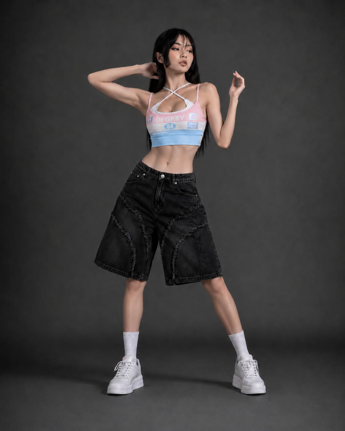  Quần Degrey Denim Short Athlete - SHORTDENIM 