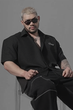  Áo sơ mi màu đen Degrey Shirt Basic Logo - SHIRTLOGO 