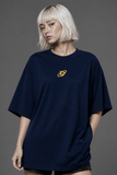  Áo Thun màu NAVY logo Degrey màu VÀNG kiểu dáng rộng Athlete - OVSATHNAYE 