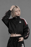  Áo Khoác Nữ Freesize Jacket Degrey TriEdge màu đen - EDGED 