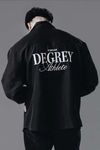  Áo sơ mi tay dài màu đen Degrey Longsleve Shirt DECADE LOGO - LONGSHIRTDECADE 