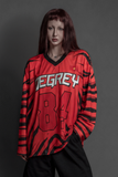  Áo thun tay dài màu CAM TIGER Degrey Jersey long sleeve cổ tim thời trang thể thao - LONGTIGER 