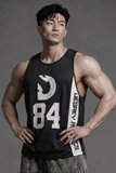  Áo ba lỗ Degrey Tanktop màu đen Big Logo D thể thao - TANKBIGD 