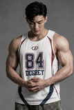  Áo ba lỗ Degrey Tanktop màu trắng Crimson Surge thể thao - TANKCRIMT 