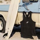  Áo Tank Top Degrey ĐEN Cotton 4 chiều New Logo SIZE S - TANKNEWLOGODEN 