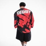  Áo Sweater Degrey Athlete màu đỏ cam Poly - SWEDOCAM 