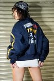  Áo khoác bomber Degrey Japan Korea màu navy - BOMBNAVY 