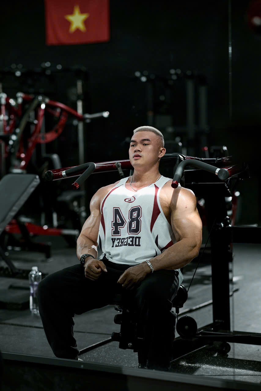  Áo ba lỗ Degrey Tanktop màu trắng Crimson Surge thể thao - TANKCRIMT 