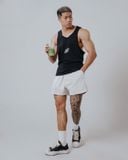  Áo Tank Top Degrey ĐEN Cotton 4 chiều New Logo SIZE S - TANKNEWLOGODEN 